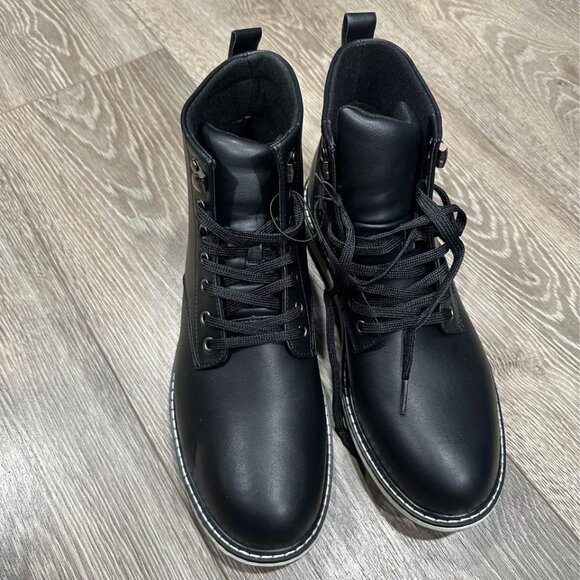 Men's Forest Work Boots-Black-Goodfellow & Co. - Picture 4 of 12